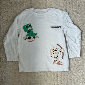 Zara x Minecraft Long Sleeve Tee